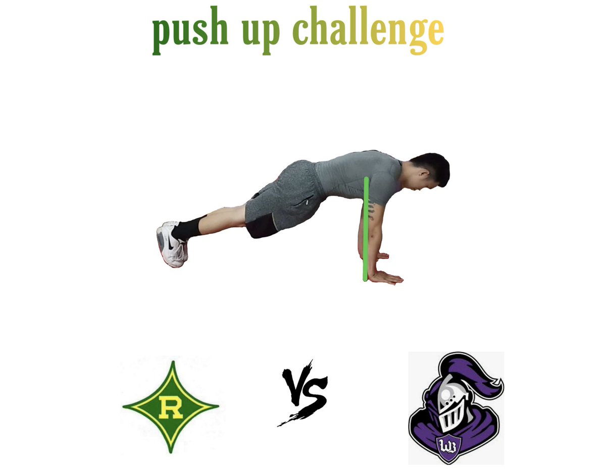 FbRichmond's tweet photo. We have accepted a Pushup Challenge from West Bladen Football on Friday May 1st!  Every member of our team and staff who does the pushups on video count for our total.  Videos will be posted for fans to see on our social media channels!!🔰🏈
#pushupchallenge #makeyourlinkstrong https://t.co/f8rYC8mXBJ