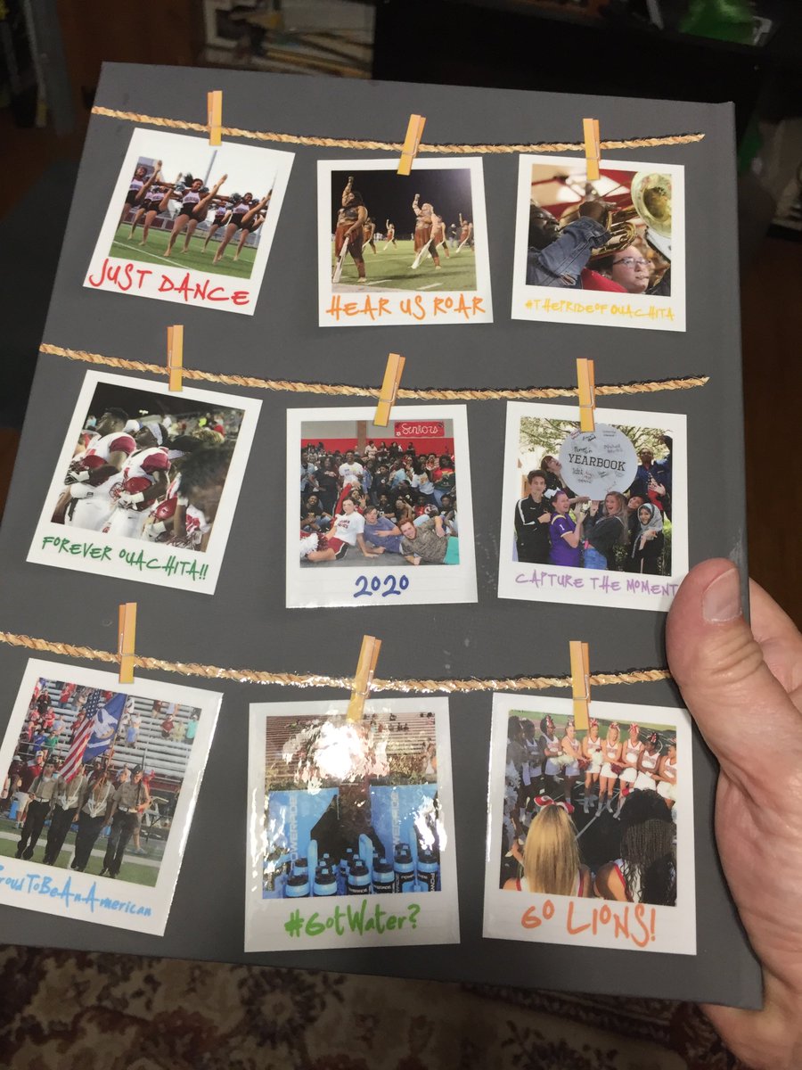 ophsyearbook's tweet photo. Congrats to 2020 yearbook staff. Yearbooks have arrived. We will get them to you as soon as can be safely done.  That is likely to be after May 15. Meanwhile snapshots of our glossy, shiny front and back covers.  And yearbooks are sold out. https://t.co/K7IAZdfI1V