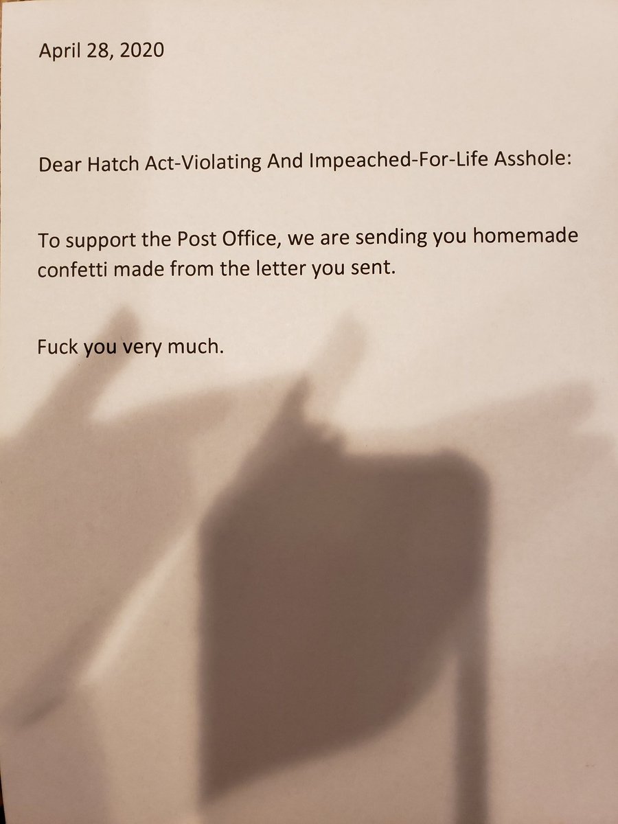 SockStealer's tweet image. I received a letter yesterday about the #StimulusCheck, signed by 
🍄rump.

So I responded. 👇

cc @MuellerSheWrote @DannyZuker @DrGJackBrown @gregolear @TeaPainUSA @goldengateblond @DearAuntCrabby @lauferlaw