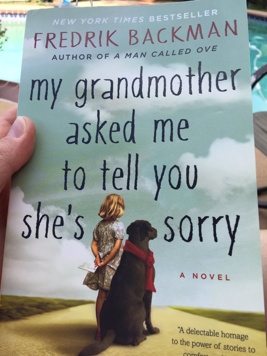 mrs_friend's tweet photo. #WhatYaReadingWednesday I’ve returned to Fredrik Backman &amp; am loving it! Started BRITT-MARIE right away after finishing MY GRANDMOTHER...  I’m so glad my momma gave me both since they’re connected. Deeply layered stories full of quirky, fascinating characters! #hebronreadsathome https://t.co/RVFp70tsWa