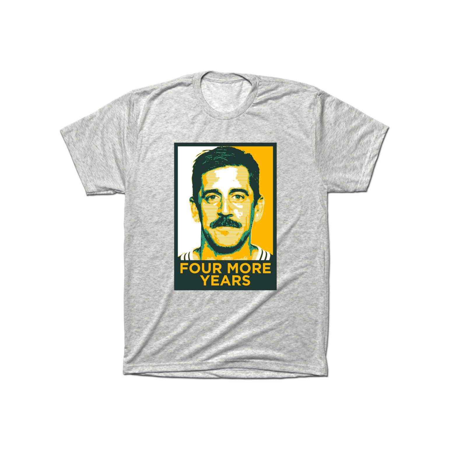 aaron rodgers 4 more years shirt