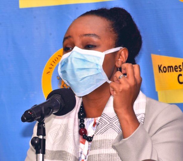 MOH_Kenya's tweet photo. Risk communication is an essential part of COVID-19 preparedness and response plans. Today the Chief Administrative Secretary for Health, Dr. Mercy Mwangangi Chaired a COVID-19 strategy meeting to maintain a constant  stream of information to the public.
#KomeshaCorona https://t.co/BWMCUeRBe8