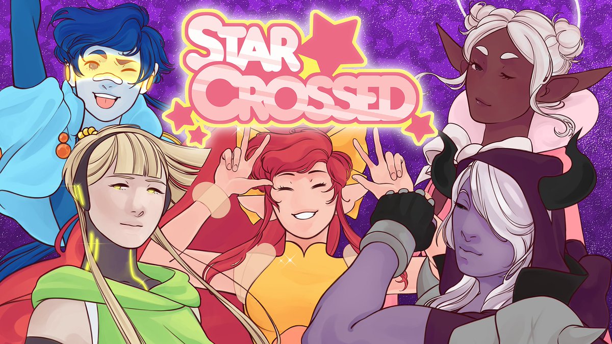 It’s time to team up, get sparkly, and take out the bad guys in StarCrossed, a