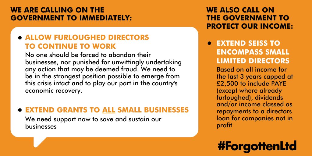 2M #ForgottenLtd Companies EXCLUDED from fair and adequate financial support. Every day that passes, Businesses are COLLAPSING. When will the Government take action? <a href="/jamesburton01/">James Burton</a> <a href="/TimesBusiness/">Times Business</a> <a href="/britishchambers/">BCC</a> @SmallBizSatUK
