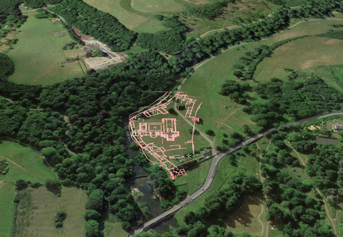 ok got St John Hope's plan: and it's a beaut! Alnwick Abbey was a Premonst house founded 1147, came in £189 net so got the chop in 1536, weirdly was then refounded to of course exit in 1539. Only the gatehouse remains, the plan is weakly marked out on the ground which is helpful.