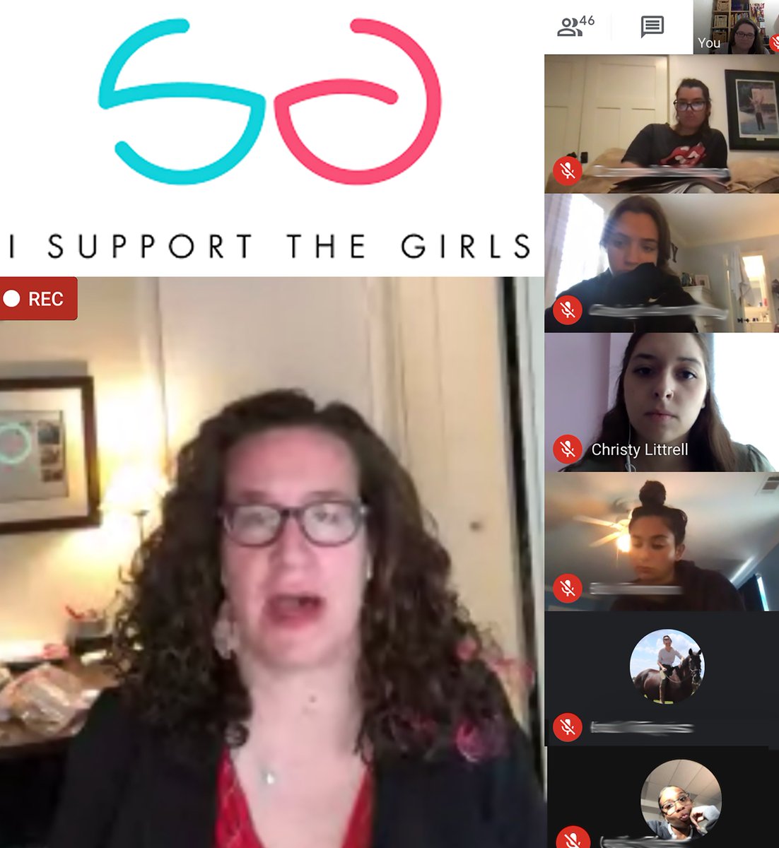 simonschooling's tweet image. This week the #GlobalHealth classes had guest speakers! @DanaMarlowe shared her social entrepreneurship journey with @I_Support_Girls and emphasized: PERIODS DON&apos;T STOP PANDEMICS! Thank you for sharing and for the work you are doing! #AHCScience #EmpoweredGirls  #MenstrualEquity