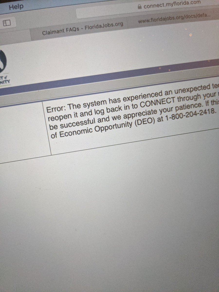 resist_lauren's tweet image. All day long. Every time I try to go past this specific page applying for "PUA benefits" it freezes up and craps out. @FLDEO I'm losing my mind over here. This is a disaster!!! 

@GovRonDeSantis #unemploymentbenefits #Floridaunemploymentbenefits #FLDEOVirtualProtest