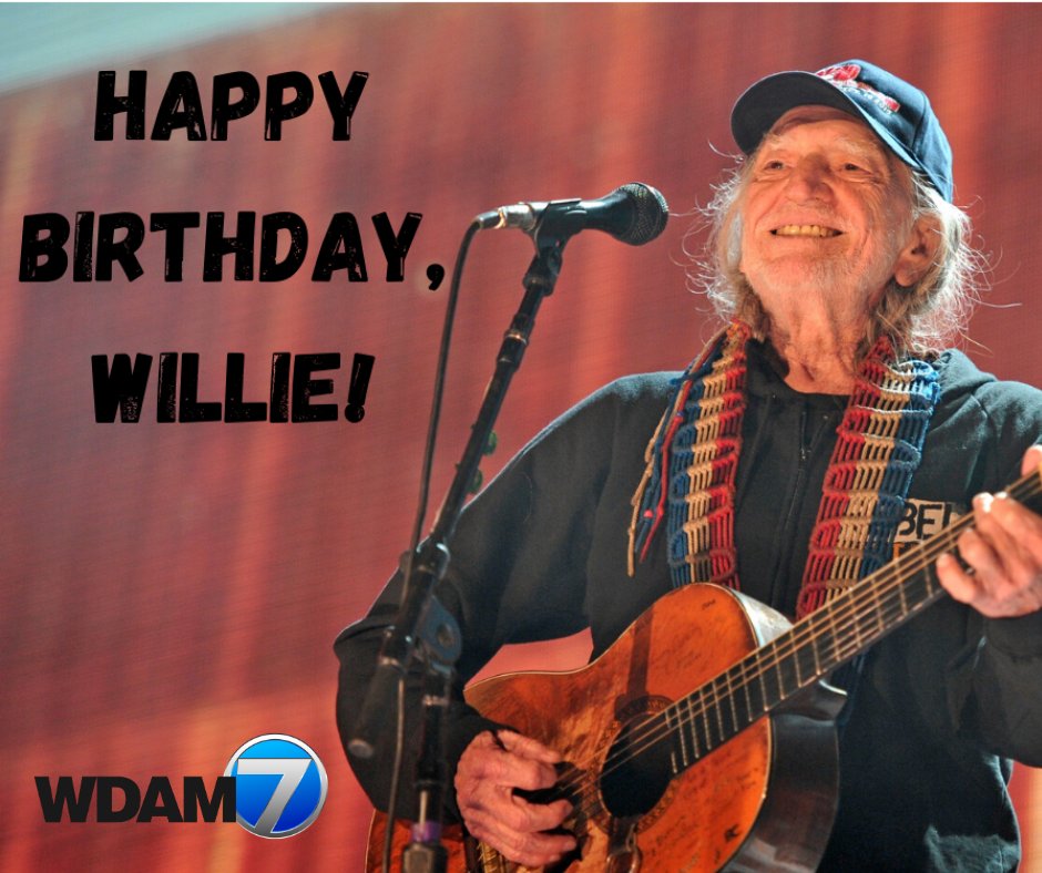 Help us wish happy birthday to the one and only Willie Nelson! 