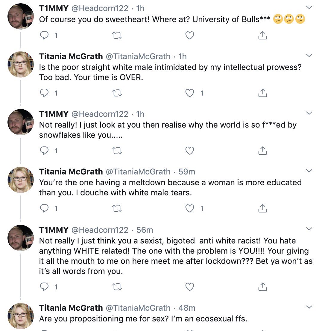 TitaniaMcGrath's tweet photo. This is going to go on all night, isn’t it? 😡 https://t.co/F4hRxpGOIK