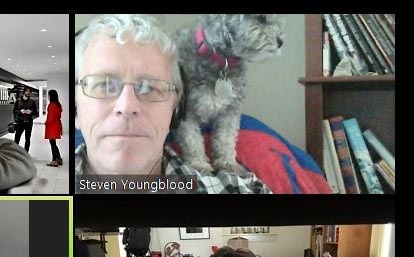 PeaceJourn's tweet photo. Me on #Zoom. Really? #mynewreality #dogforsalecheap #barkingupthewrongtree #somuchforbeingtakenseriously

@ParkUniversity #peacejournalism https://t.co/O4rwtjuzct