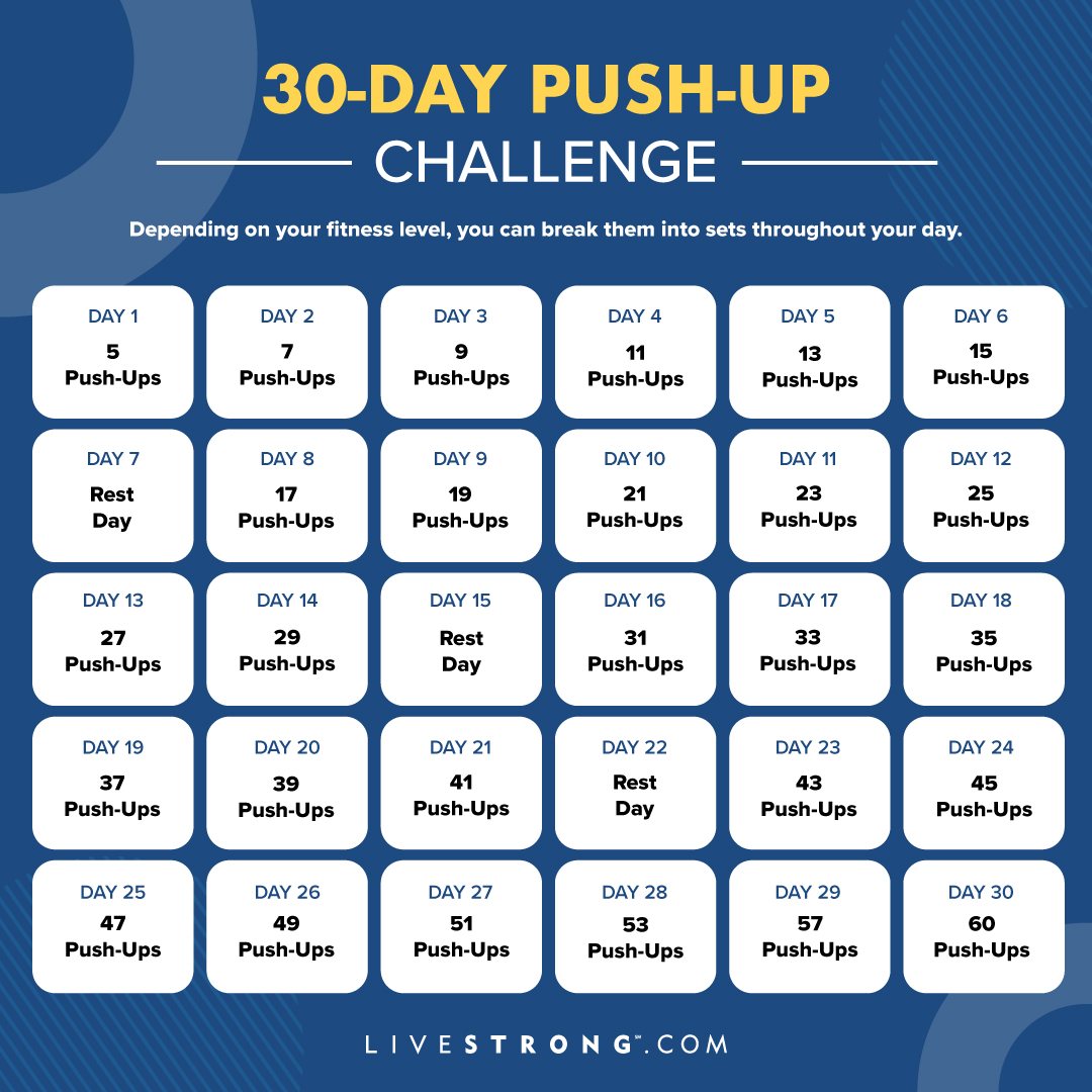 Push It! 31-Day Pushup Challenge