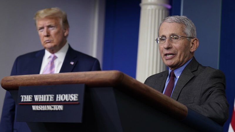 apexworldnews's tweet photo. BREAKING: ANTHONY FAUCI touts clinical trial of COVID drug remdesivir as “Good News”. “We think it's really opening the door to the fact that we now have the capability of treating [COVID-19]," Fauci said of the results. #apexnews https://t.co/zvStp4gH8R