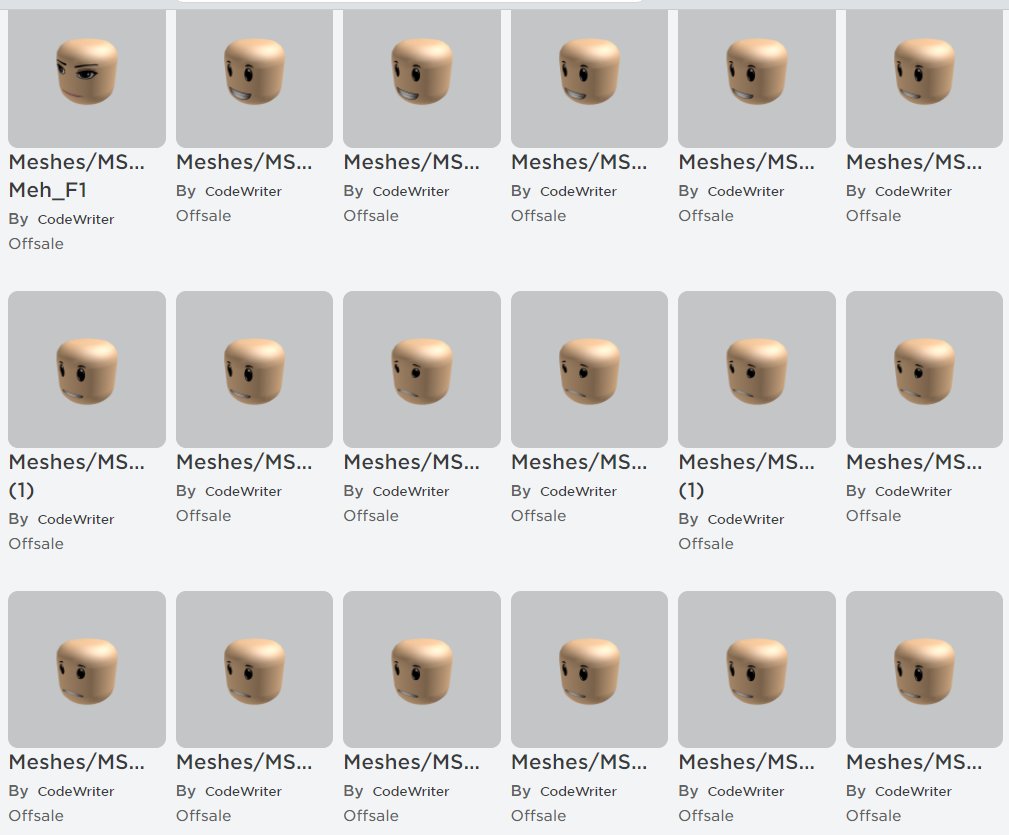 Roblox Facial Animation Faces