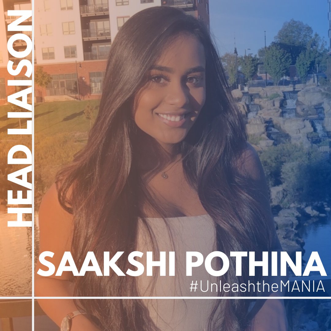 These members are qualified from HEAD(liaisons) to TOE!

Introducing our 2020-2021 Head Liaisons: Abhi Sharma and Saakshi Pothina! #unleashtheMANIA