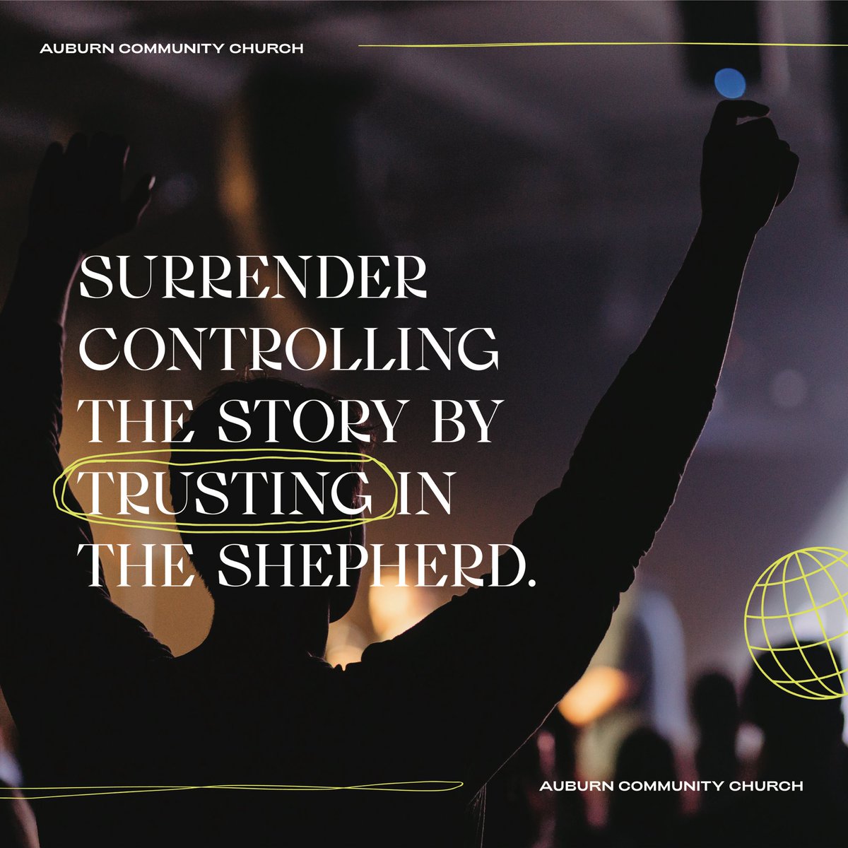 We are going to continue to trust in our Good Shepherd despite uncertainty! Join us for live prayer tonight at 6PM CST to pray over our community and our world right now!
