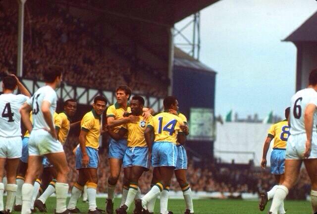 Brazil v Bulgaria at Goodison Park, World Cup 1966