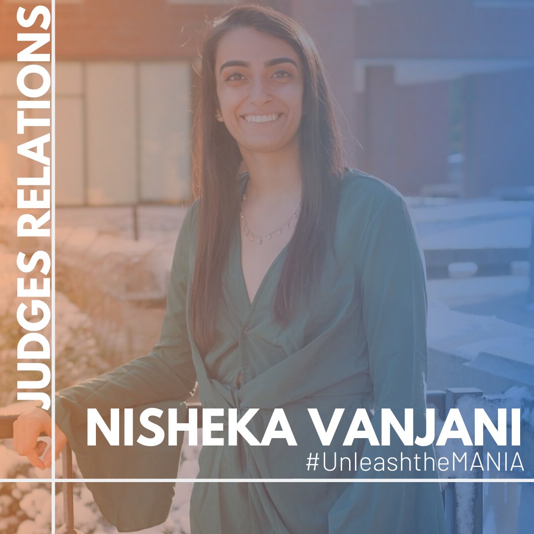 No JUDGE(ment) here, but I’m sure we have the best chair on our board! 

Introducing our 2020-2021 Judges Relations Chair: Nisheka Vanjani! #unleashtheMANIA