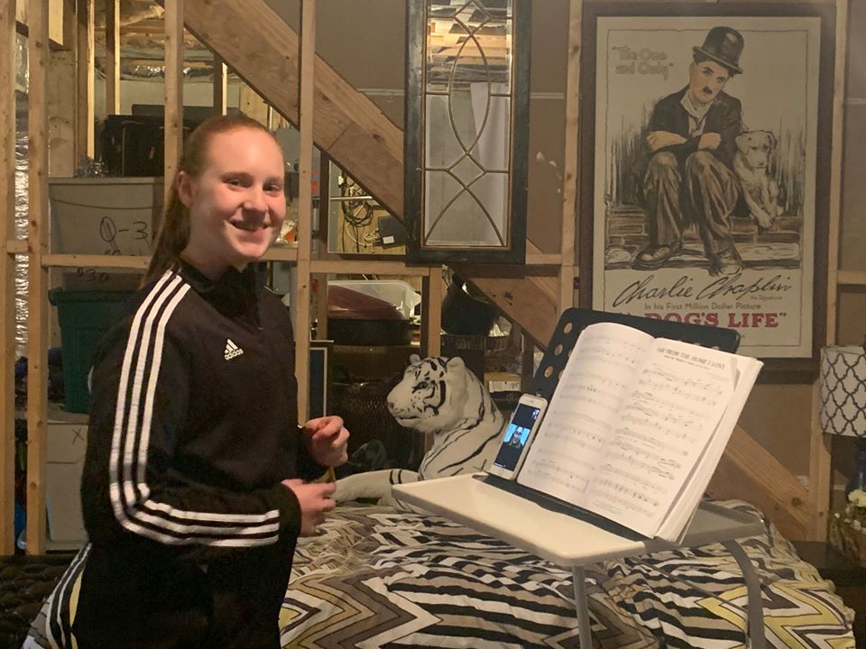 nwmusicacademy's tweet photo. Julianna enjoys taking both piano and voice with us. Here she is enjoying her NWMA online lessons with instructors Amy and Krista. Beautiful piano Julianna!
#onlinepianolessons #nwma #newwindsormusicacademy #grandpiano #onlinevoicelessons https://t.co/6k6CA57pmW