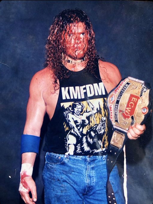 Raven Ecw World Heavyweight Champion