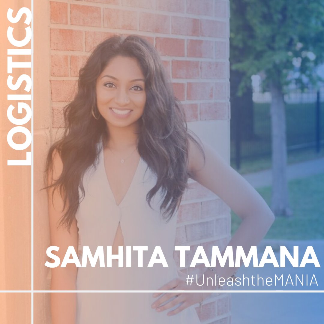 These next Mania Members are anything but an L(ogistics)!

Introducing our 2020-2021 Logistics Chairs: Abhiudaya Bhalla, Jaylen Patel, and Samhita Tammana! #unleashtheMANIA