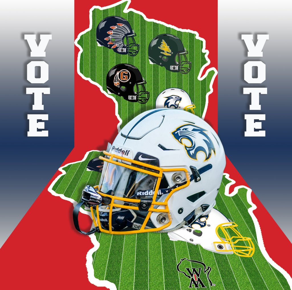 RFCatsFootball's tweet photo. Wildcat fans, the FINAL FOUR polls have opened!! 48 hrs to get our squad to the FINALS!! Tell your friends and if they have friends, tell them too!! @wispreps @END2008 #MakeThemNotice https://t.co/Vy0JTuuw9z