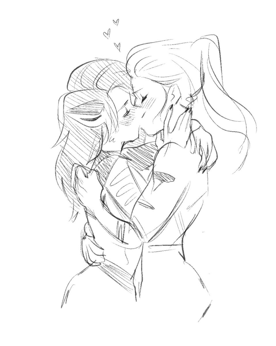 Some Catradora doodles from my Instagram Q&amp;A today!!! 

#SheRa #Catradora #Merfuma 