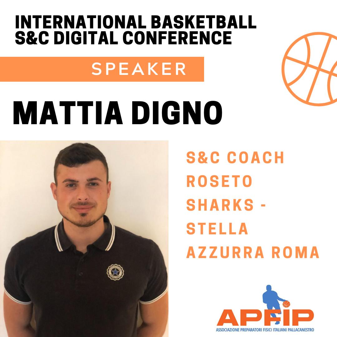 APFIP_Italy's tweet photo. 🏀 INTERNATIONAL BASKETBALL S&amp;C DIGITAL CONFERENCE 🏀
The next speaker we are going to introduce is the S&amp;C Coach of the Roseto Sharks basketball team in serie A2 and the Youth Teams of Stella Azzurra Roma:
🎙 @DignoMattia 
#apfip #internationalmeeting #internationalconference https://t.co/naM7QZmdT0