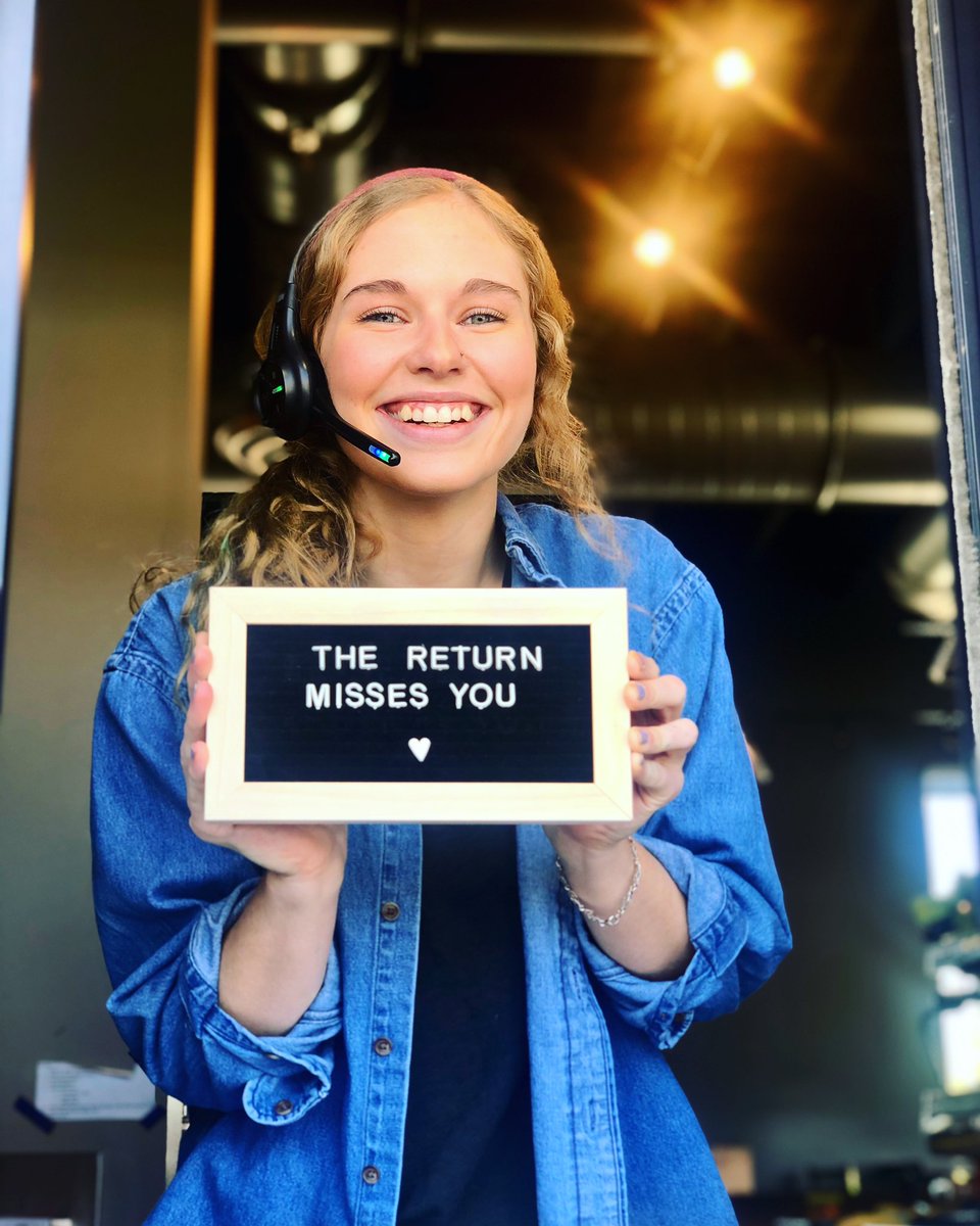 WE MISS YOU! We love you! And we hope you’re doing well! And we hope to see you tonight at 7pm as we celebrate living lives of generosity through The Experiment. Hop on in 40 mins at live.wearethereturn.com