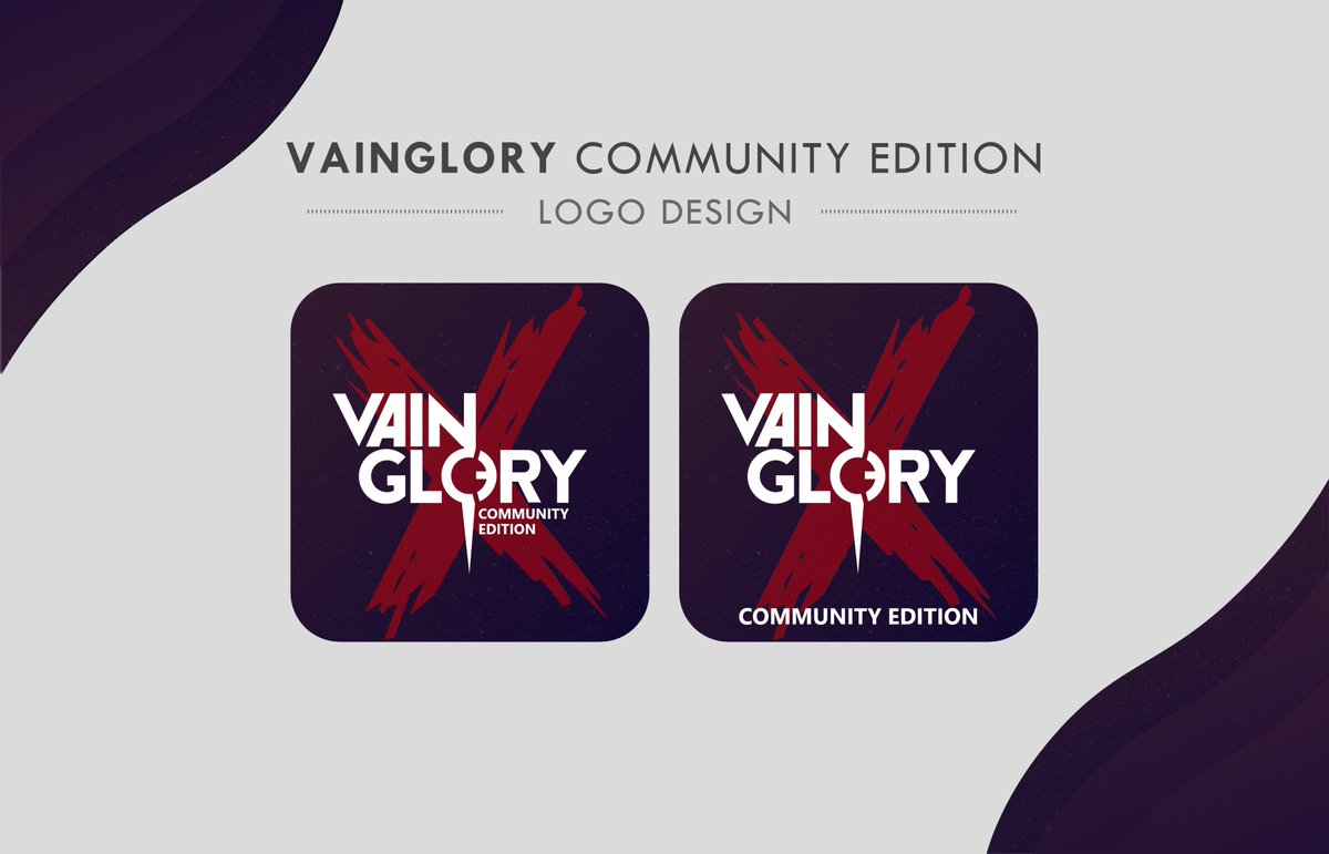 vainflix's tweet photo. Vainglory Community Edition Logo Design #VGCEART https://t.co/PDBTWTk1cR