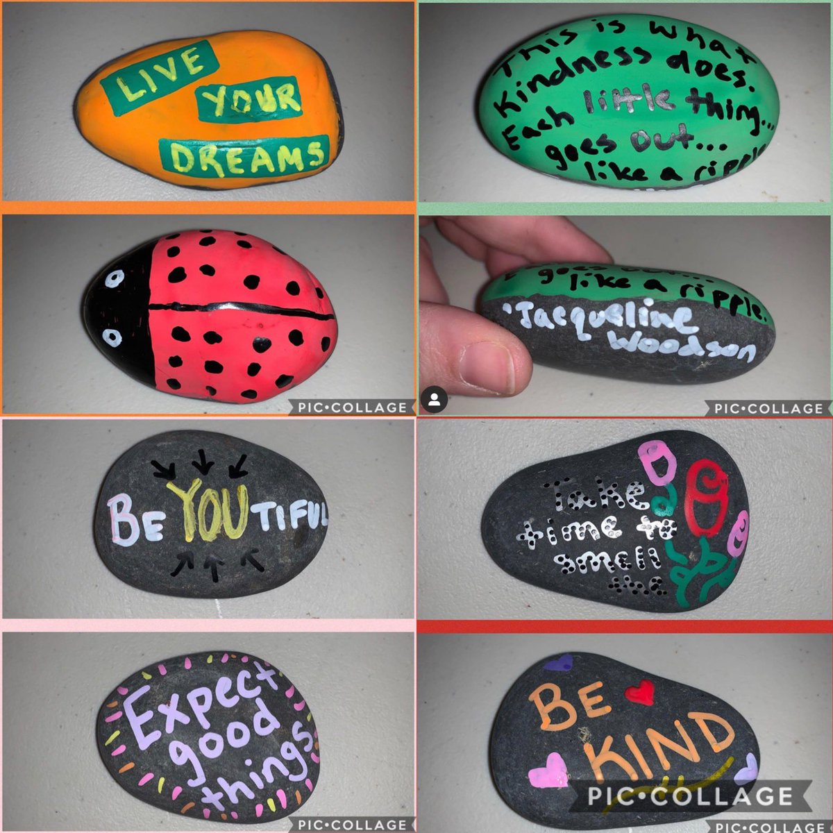 kelleemoye's tweet photo. We loved doing our kindness rocks! #WPFamilyFun #ParksandRecWP https://t.co/ahuwsPRGbC