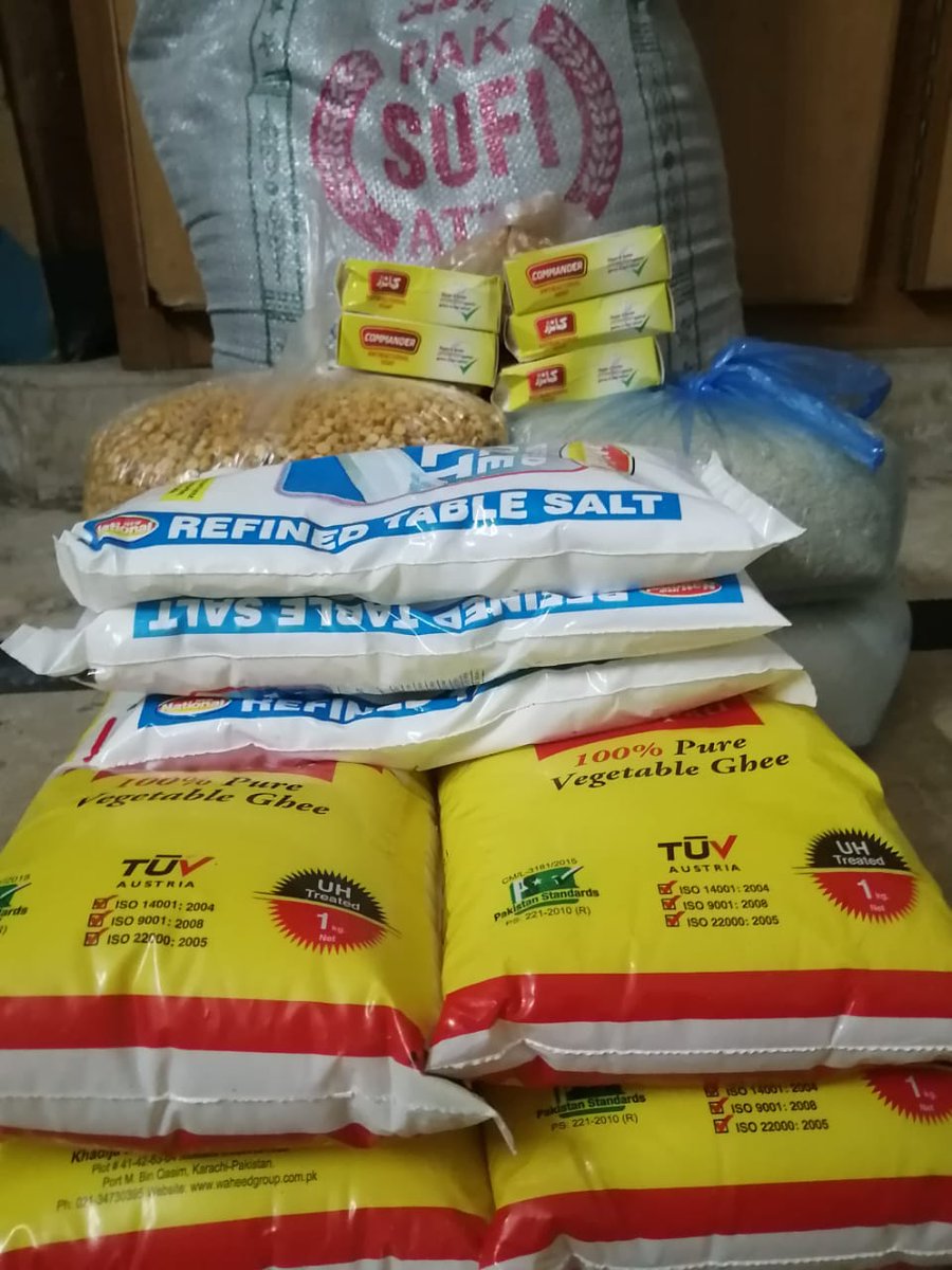 MHSPofficial's tweet photo. Food Packs distributed among deserving families of Rawalpindi/Islamabad and Karachi in the ongoing Coronovirus Pandemic.

@maryamkhan05 
#coronavirus #COVID19 #CoronaVirusPakistan #reliefprogram #Ration #twincities https://t.co/NbYS2NgQnl