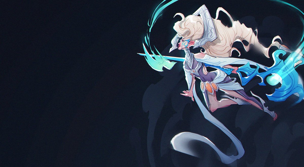 Devin 杨 Janna Vgu Cooldown Sketch After Work Today Leagueoflegends Leagueoflegends Leagueoflegendsfanart