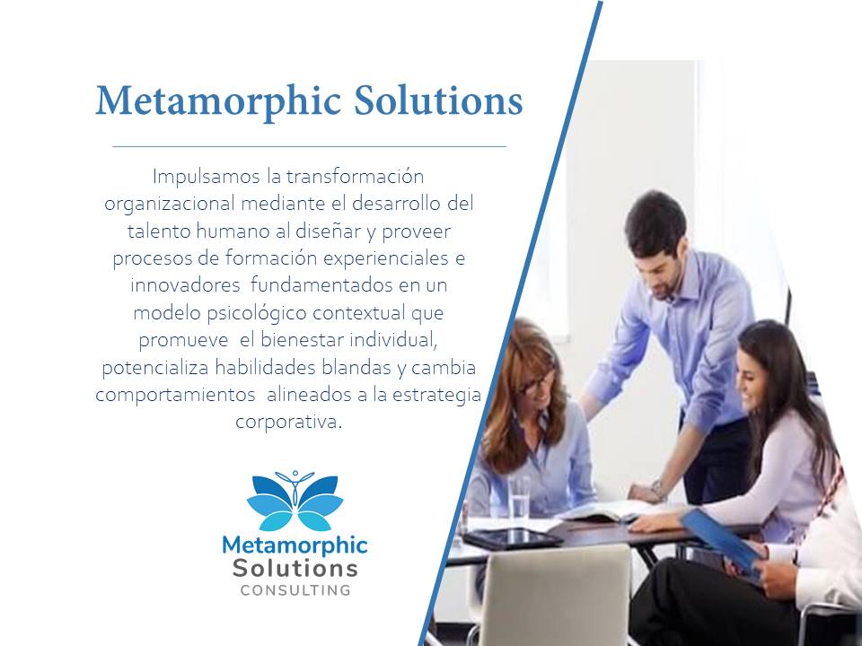 MetamorphicSol's tweet image. Metamorphic Solutions comparte contigo la razón de ser de la empresa, para que nuestros clientes como eje fundamental de nuestro negocio sean participes de los procesos y soluciones que ofrecemos.
#Metamorphicsolutions