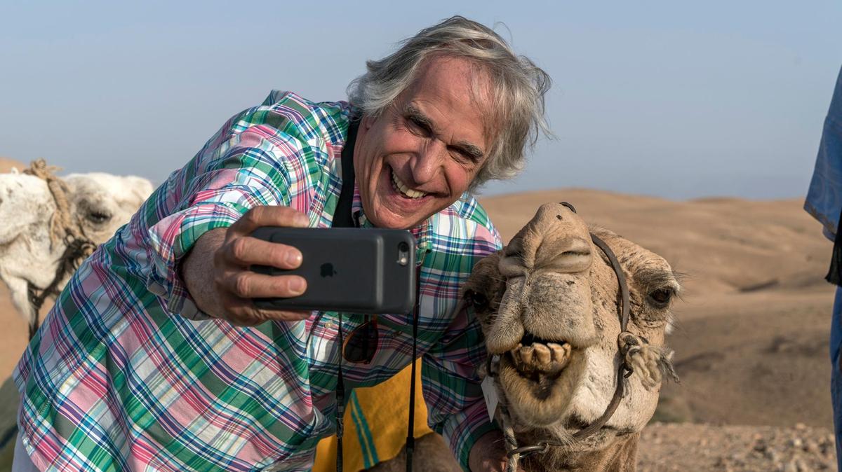 4. Better Late Than NeverS02E07&E08 | IMDb: 8.5/10 | Released: 2018Starring  @hwinkler4real,  @WilliamShatner,  @GeorgeForeman, @JeffDye and former NFL player Terry Bradshaw.It’s Grown ups meets  @TheHangover. A trip far away from the wives between Marrakech and Moroccan Sahara.