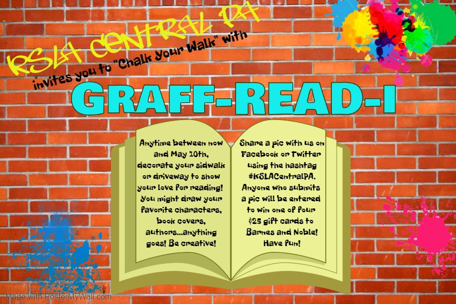 It's a challenge!  Calling all families to participate to win some prizes on <a href="/kslacentralpa/">@kslacentralpa</a> #read <a href="/KeystoneReading/">KeystoneStateLiteracy</a> #families