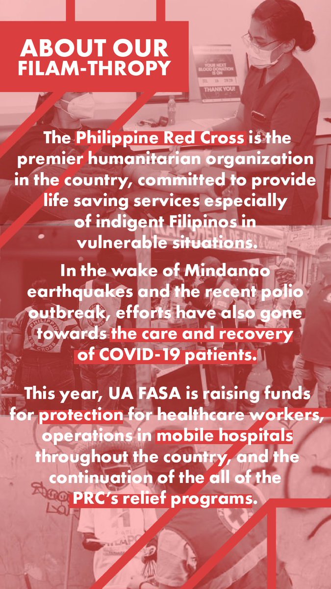 uafasa's tweet photo. hey y’all it’s FilAmThropy Week!! help us help the Philippine Red Cross Youth by making good content on our IGLive by daring our interns to do things!! it’ll be fun 😈 https://t.co/4v7WuS0zsZ
