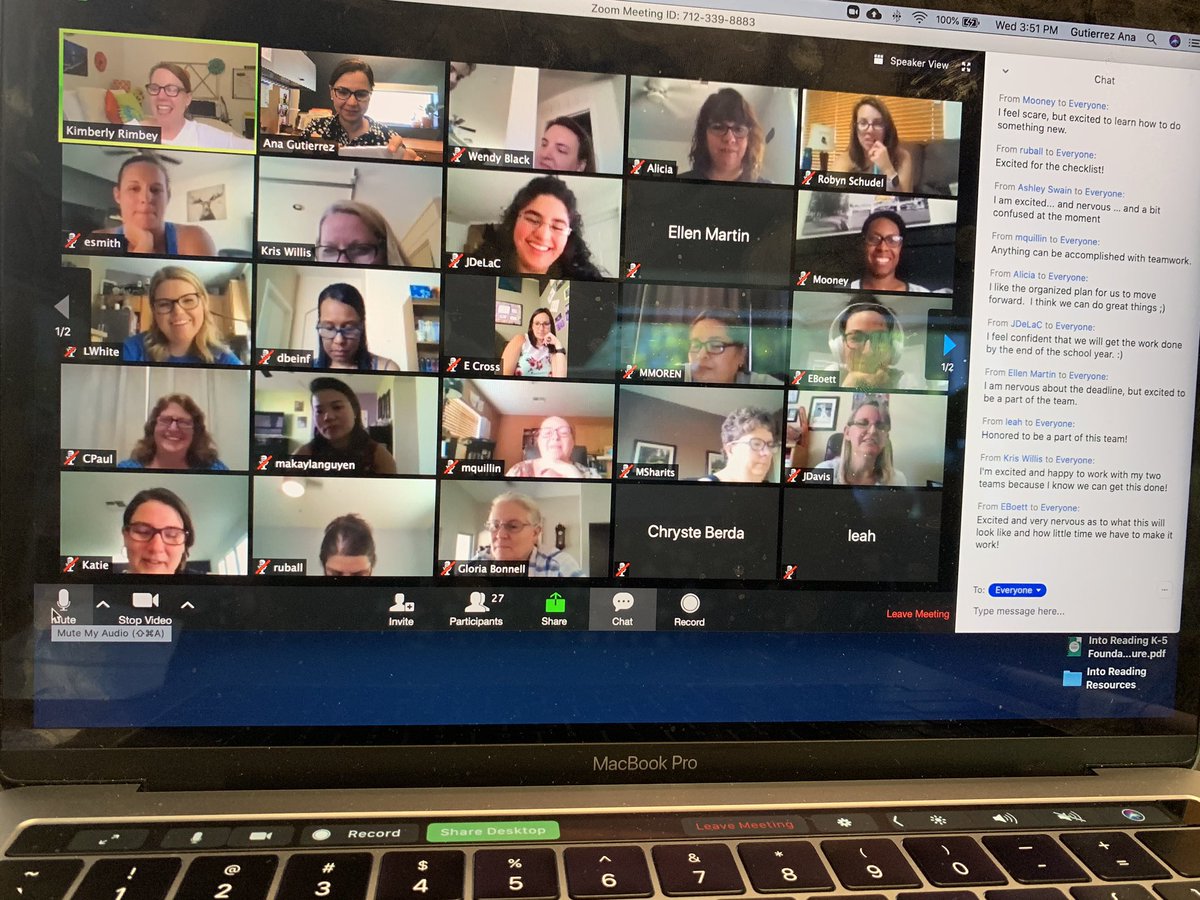 Agutizz's tweet photo. So proud of our first initial virtual curriculum meeting! 
#closedbutnotclosed @BuckeyeESD https://t.co/lGlSlKXn9U