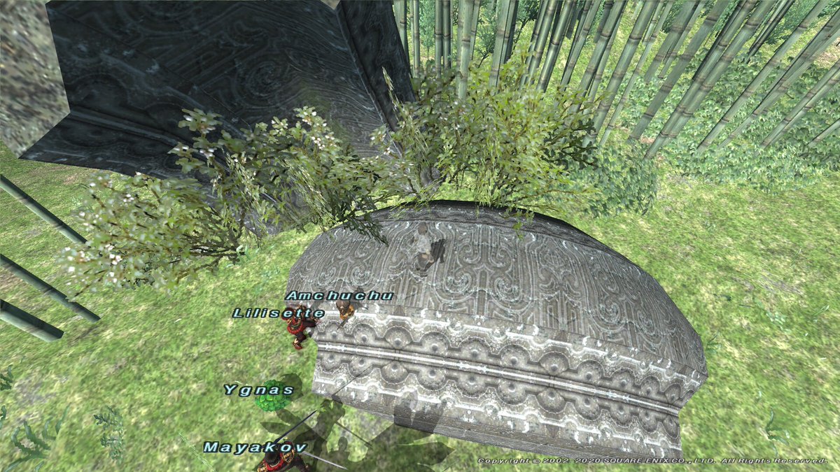 ぱひる Ff11鞄鯖 味噌ラーメンの材料のたけのこを取りに 醴泉島ラン ラーメンラーメン と思いながら走っていたので ラーメンどんぶりが埋まっているようにしか見えなかった たけのこは１本だけ確保できました Ff11