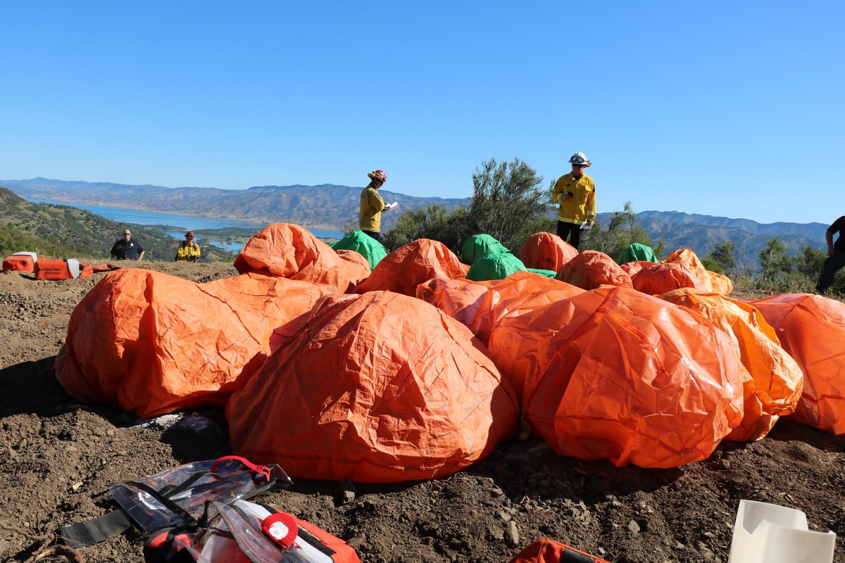 CALFIRELNU's tweet photo. CAL FIRE Sonoma-Lake-Napa Unit inmate fire crews from Delta Conservation Camp and Konocti Conservation Camp held their annual Fire Crew Preparedness Exercises in Napa County yesterday and today. https://t.co/OtzEJaCafJ