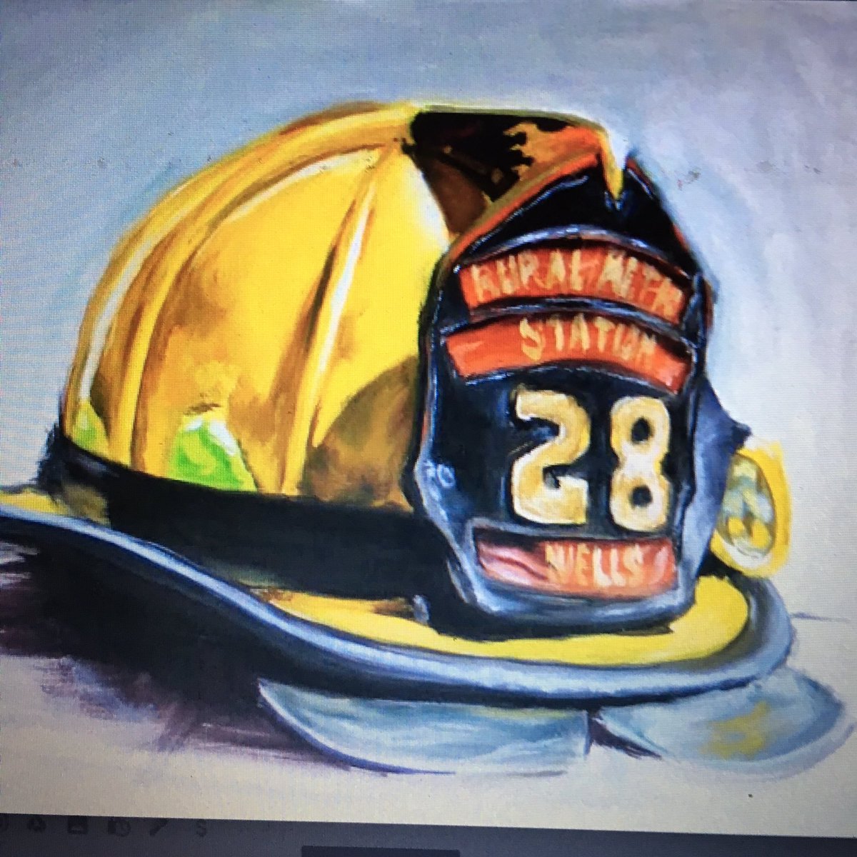 Matthew’s Amazing Fire Hat added to our Live Student Museum@Mr_KCullen @MTPSArts <a href="/NavesinkSchool/">Navesink School</a>