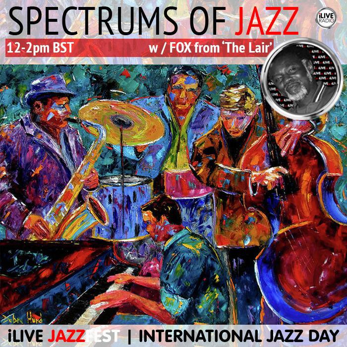 InnerI_H's tweet photo. #iLiveRadioUK JazzFest as part of #InternationalJazzDay 

12-2 from 'the Lair' w/Fox &amp; #SpectrumsOfJazz 

Tune in online &amp; catch the Sweetest Eclectic array of Jazz
https://t.co/MvHsVNJlRL

Via iLIVE RADIO UK App (Android) or via TuneIn https://t.co/MZIGmGOg0R https://t.co/WbSLfrFF3B