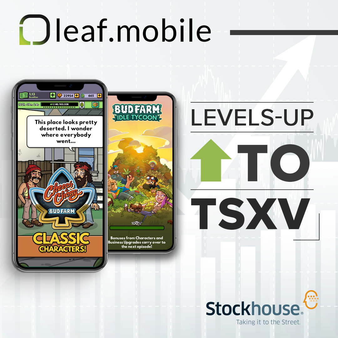 esggroupinc's tweet photo. #LEAF In the News - #Stockhouse: Leading Counterculture Mobile Game Co. Levels-Up to TSX.V https://t.co/1wB4fd3cA5 @stockhouse @cheechchonggame
#leafmobile #leafmobilegames #tsxv #cheechandchong #cheechandchongbudfarm https://t.co/VLxItR4xvS
