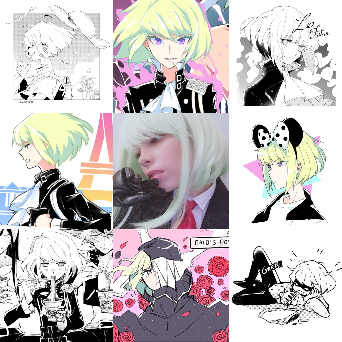 #artvsartist more like #artvscosplay ??? Everything is Lio, Lio is everything, please watch promare 