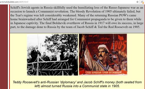 Married into Kuhn Loeb becoming head of the firm, yet never changing the name. Jacob became the director of National City Bank of NY, Wells Fargo and the Union Pacific Railroad. Also on his resume, Jacob was one of the main financiers of the Bolshevik ...