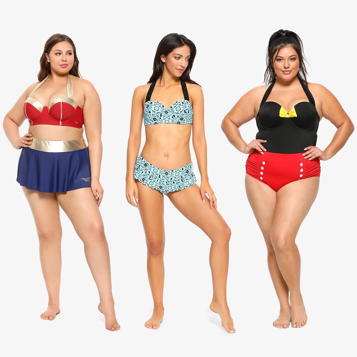 wonder woman bathing suit hot topic