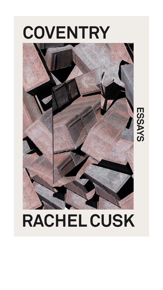 39/52Coventry: Essays by Rachel Cusk.  #52booksin52weeks  #2020books  #booksof2020  #pandemicreading