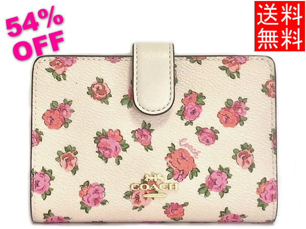 コーチ 通販 ブランドスクエア Na Twitteru コーチお得意のヴィンテージライクなフラワープリント コーチ 67660 Gdols ミニ ビンテージ ローズプリント コーテッドキャンバス 二つ折り財布 花柄 バラ 白 Https T Co 2wsmvx1nrj コーチ 財布 二つ折り財布