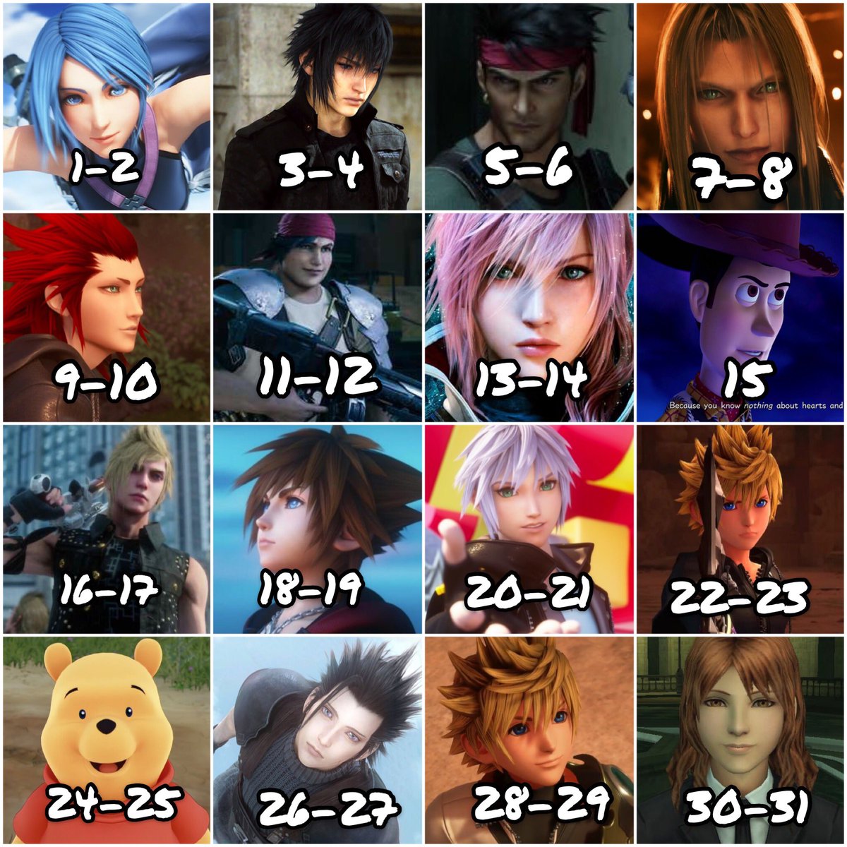 JChipmunky's tweet photo. Your birth month is the character that’s being shipped with the character of your birthday in Final Fantasy VII Remake Part 2 💕

What couple did you get? 
How good or cursed is it? ☺️ https://t.co/v9JE2DB19n