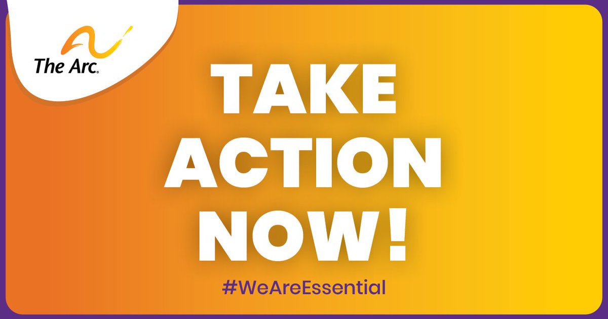 TheArcUS's tweet image. Urgent action needed! The U.S. House of Representatives is scheduled to vote as soon as tomorrow morning on the next pandemic relief package! Help make sure the critical needs of our community are included: bit.ly/2y1EDcN #WeAreEssential