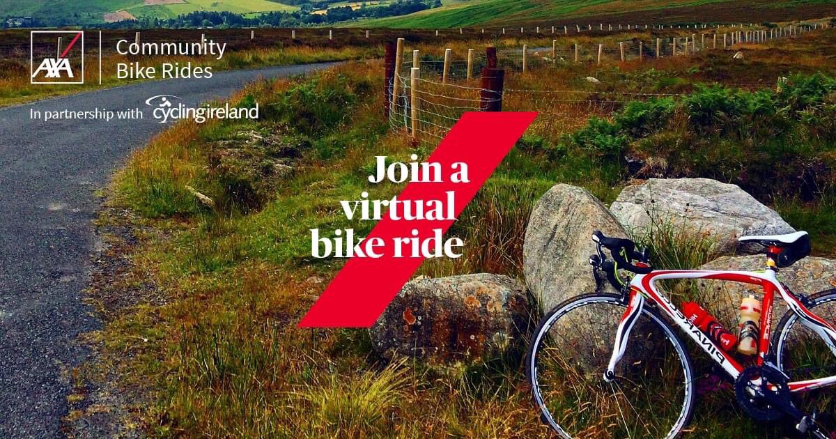 CorkSports's tweet photo. 🚴‍♂️ AXA Community Bike Rides - Virtual Solo Bike Rides 🚴‍♀️

Join a Virtual Solo Bike Ride today!

✅ Register
✅ Choose A Bike Ride Date
✅ Start From Home
✅ Cycle Within Your 5k Radius
✅ Submit Your Photo
✅ Earn rewards | Simple!

ℹ️ Join for FREE: https://t.co/pdkB0cDq6l https://t.co/Wi2vRVG7C6